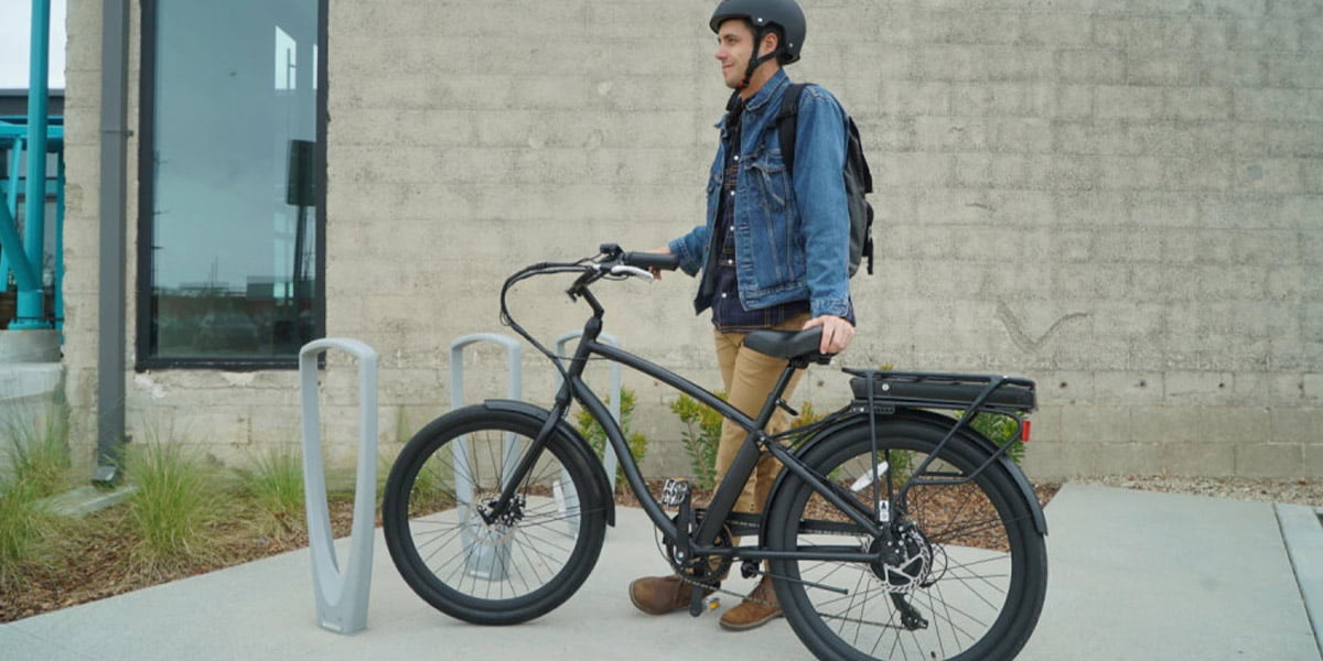 sixthreezero EVRYjourney Men's Electric Bike - Black 7-Speed eBike for Men