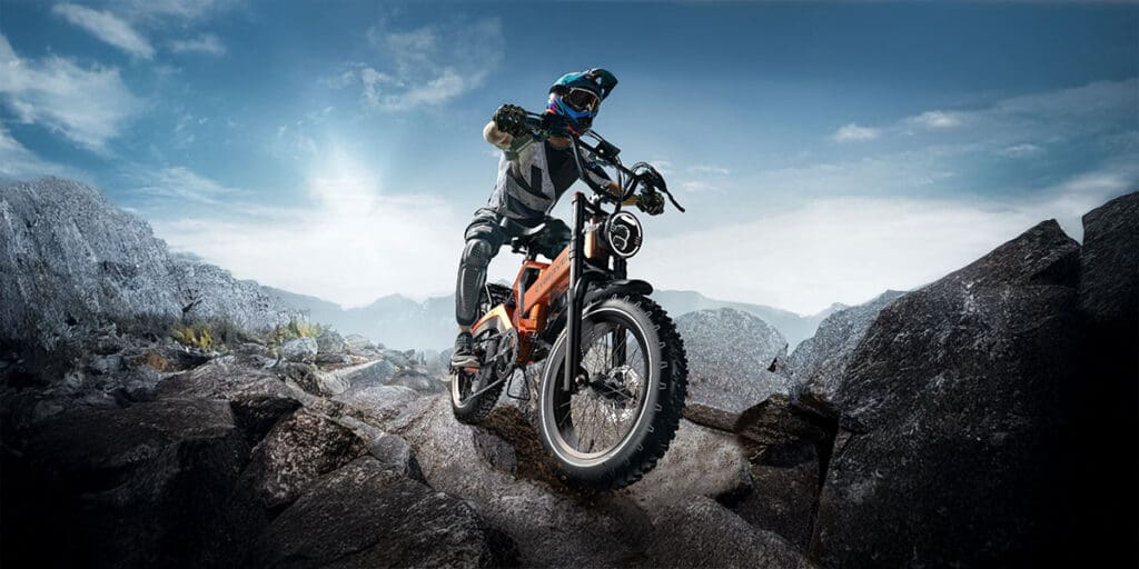 Cybervelo 1000W Foldable Electric All-Terrain Fat Tire Mountain eBike