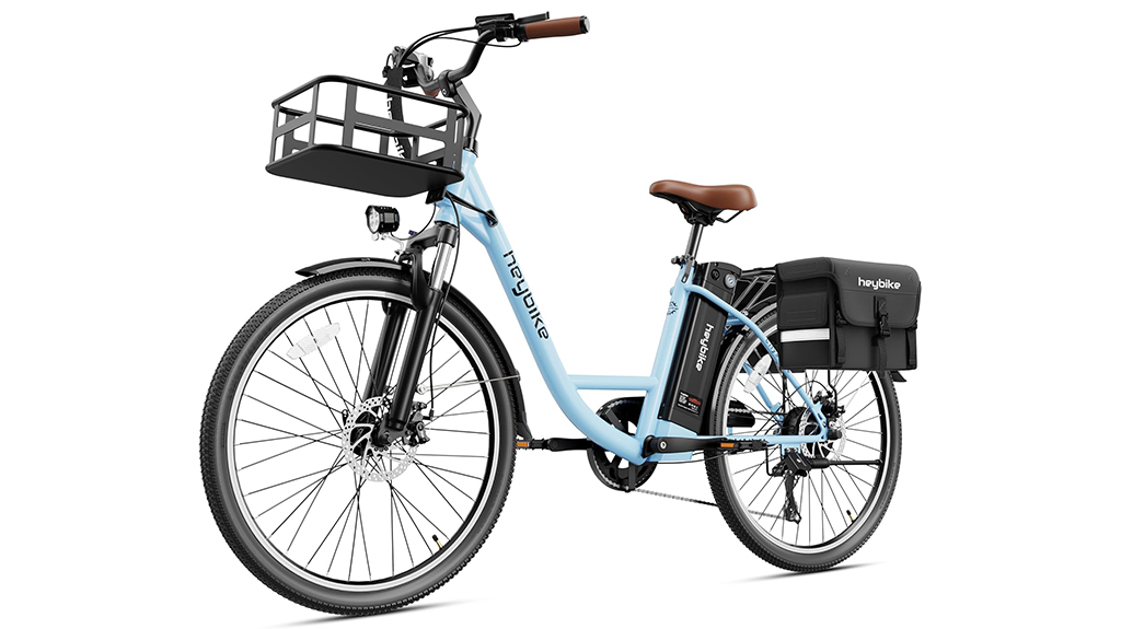 Heybike Cityscape Electric Bike - City Cruiser eBike - 7-Speed Electric Commuter Bike for Adults