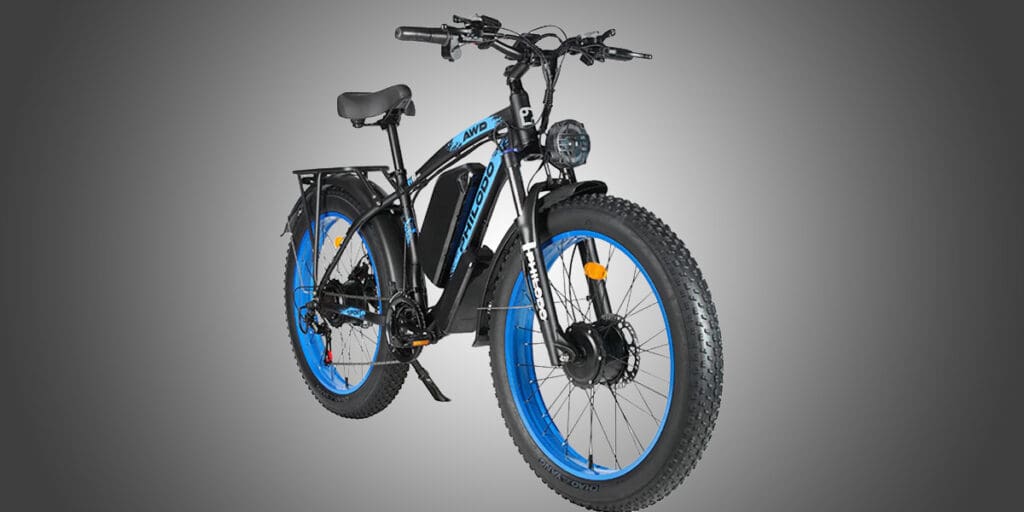 PHILODO Electric All-Terrain eBike for Adults - FatTire Electric Mountain Bike