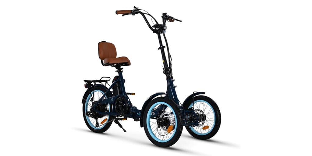 sixthreezero Electric Reverse-Style Tricycle eTrike with 7 Speeds