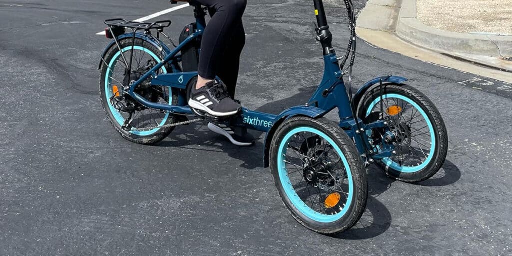 sixthreezero Electric Tricycle Reverse-Style eTrike with 7 Speeds