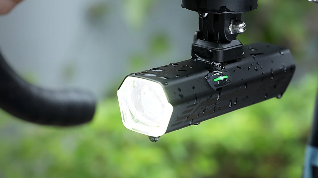 OLIGHT Goshawk 1600 Bike Light - Rugged Underneath Mounted Rechargeable Bicycle Headlight