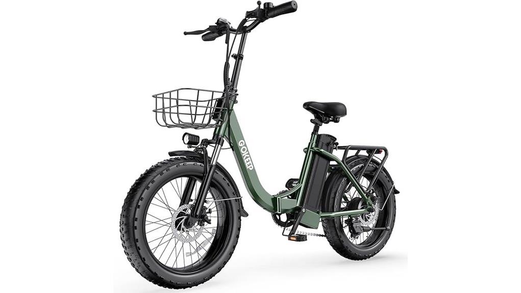 20 inch fat tire electric bike