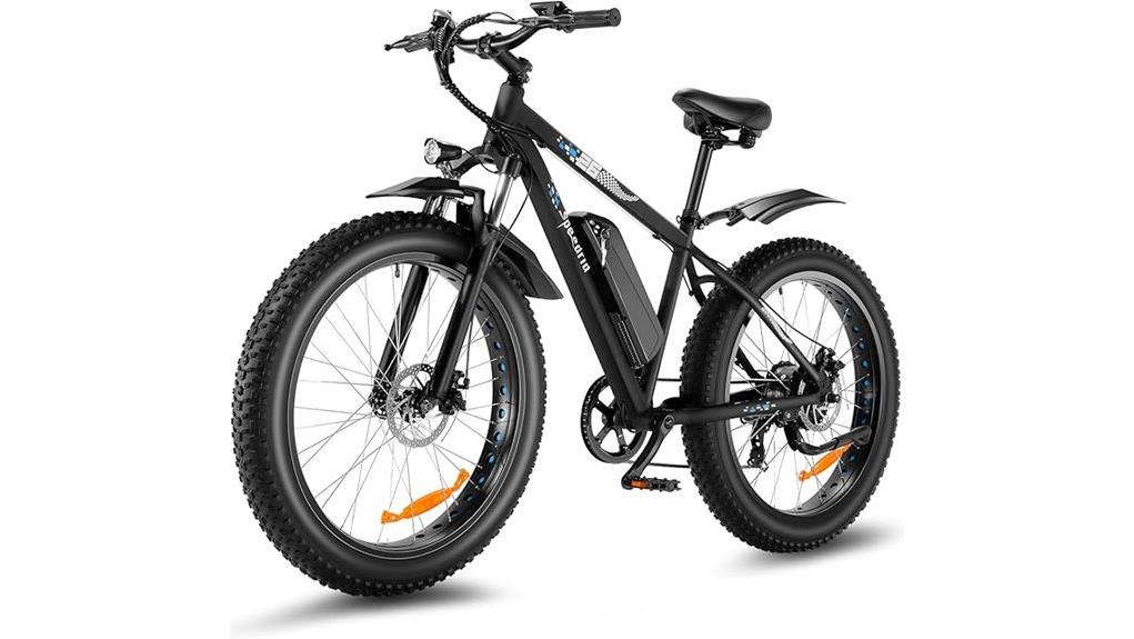 26 inch fat tire electric bike