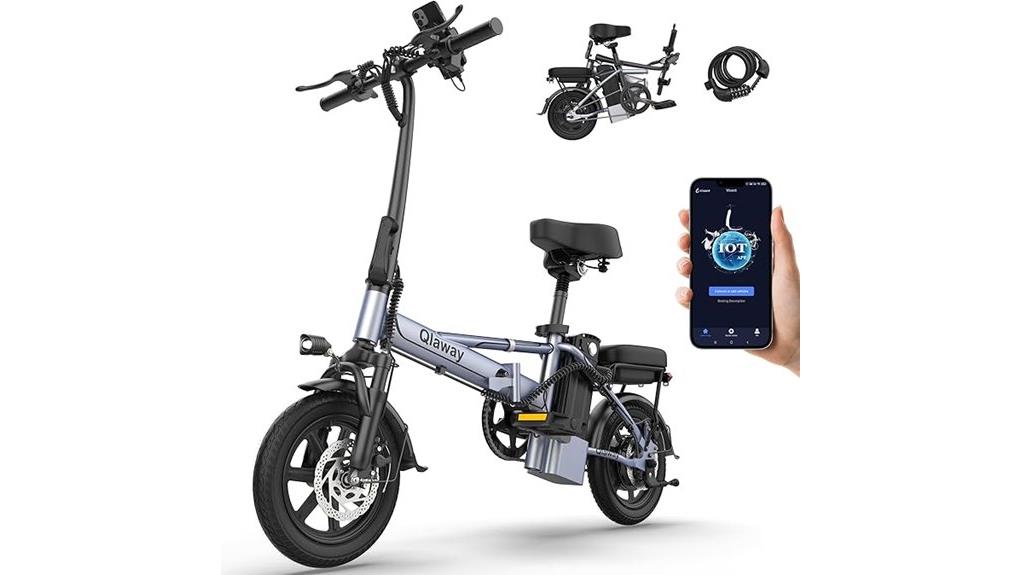500w folding adult ebike