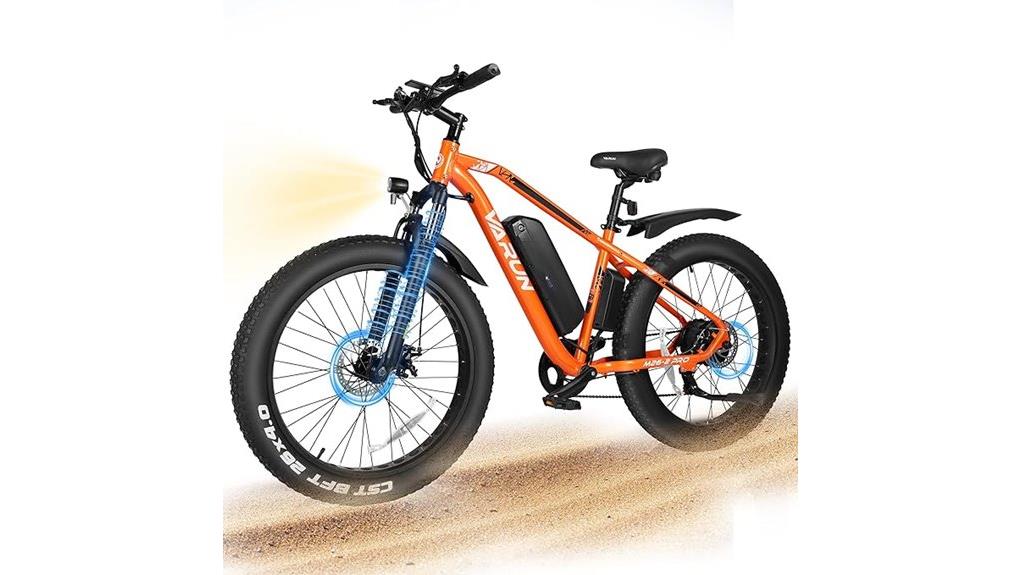 750w fat tire electric bike