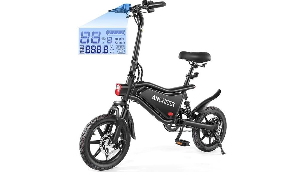 ancheer folding electric bike