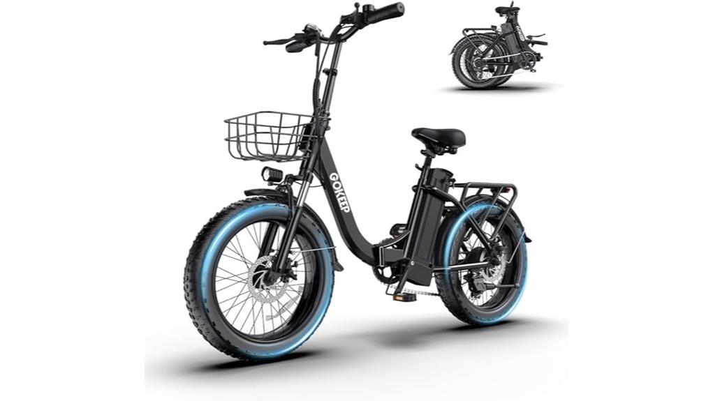 compact 1300w folding e bike