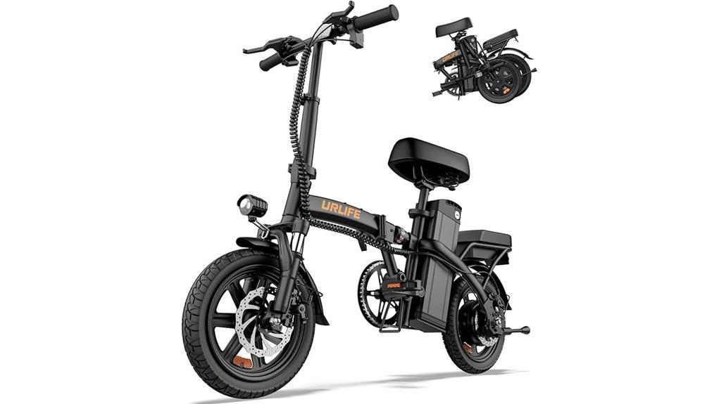 compact 14 folding e bike