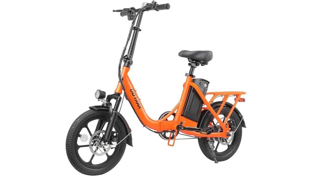compact 16 folding e bike