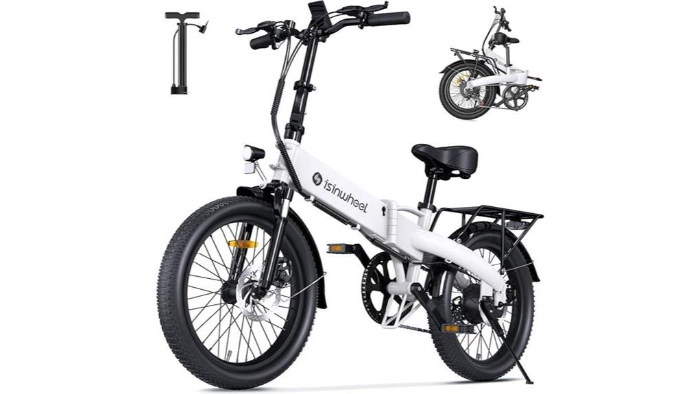 compact foldable commuter e bike