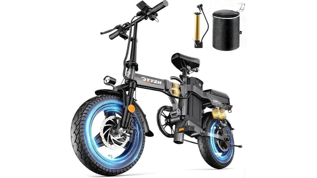 compact foldable electric bicycle