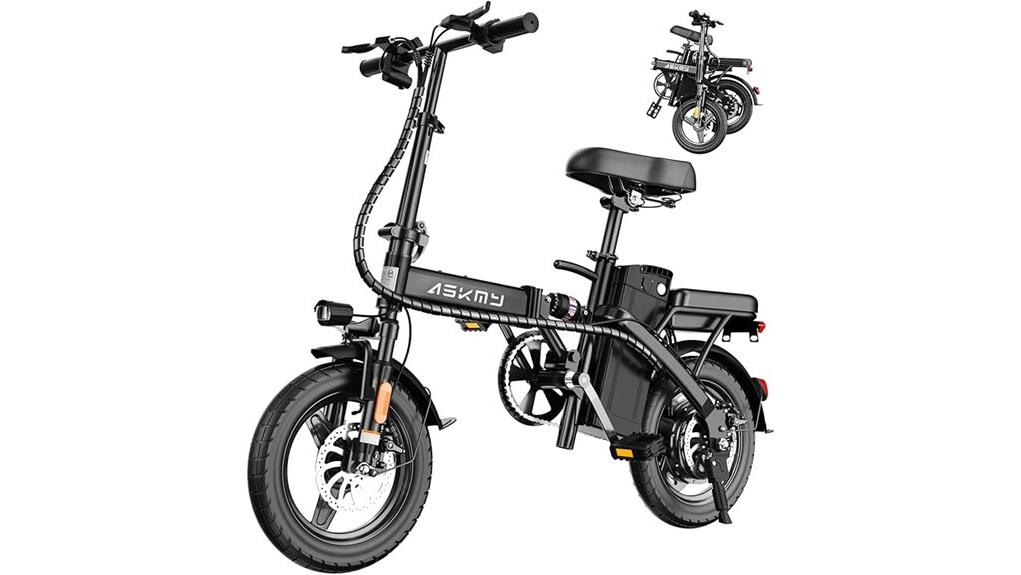 compact foldable electric bike
