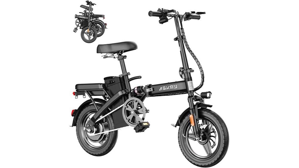 compact foldable electric bike