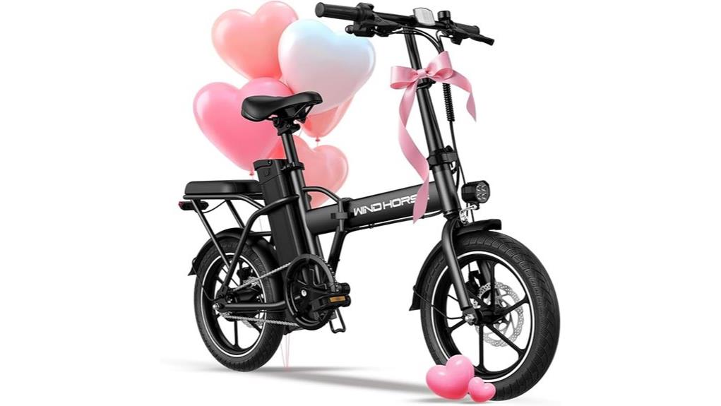 compact foldable electric commuter bike