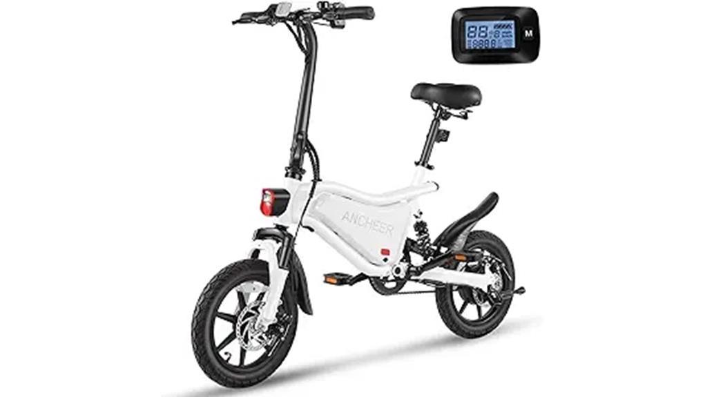 compact foldable electric commuter bike