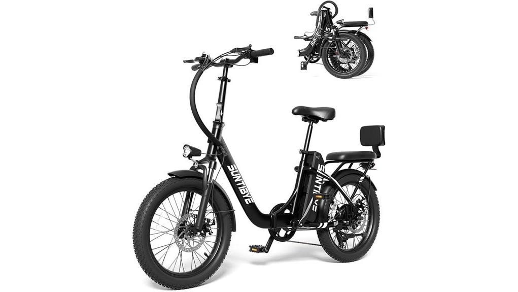 compact foldable electric commuter bike