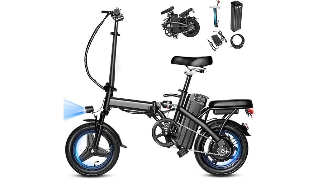 compact folding e bike review