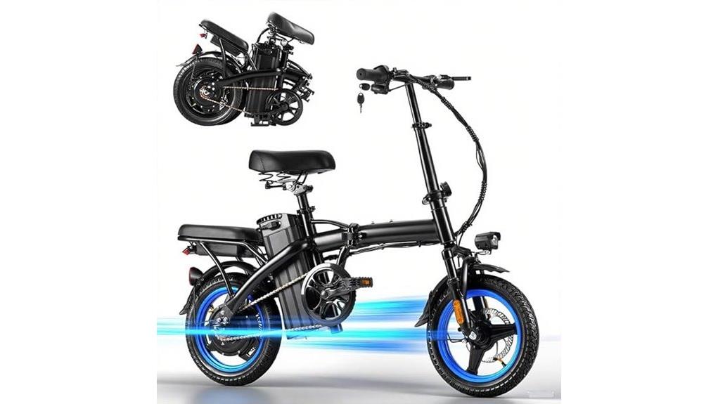 compact portable adult e bike