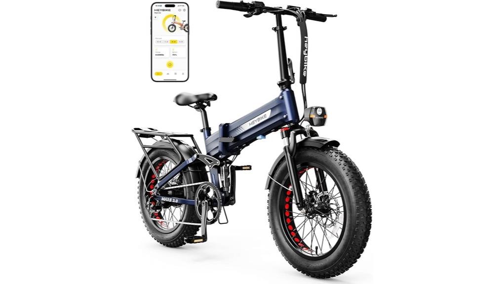 compact powerful foldable e bike