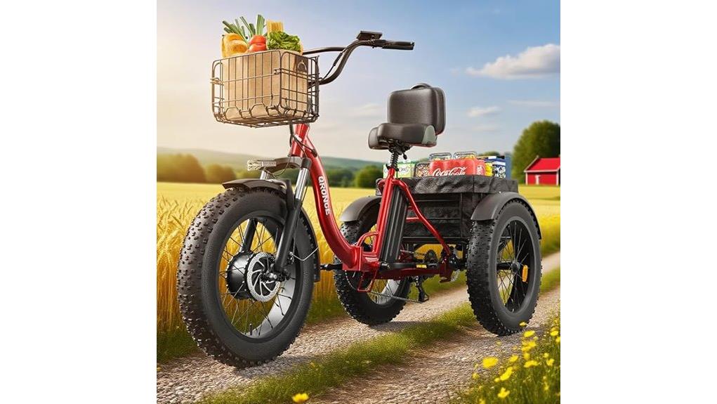 electric trike 960w lava