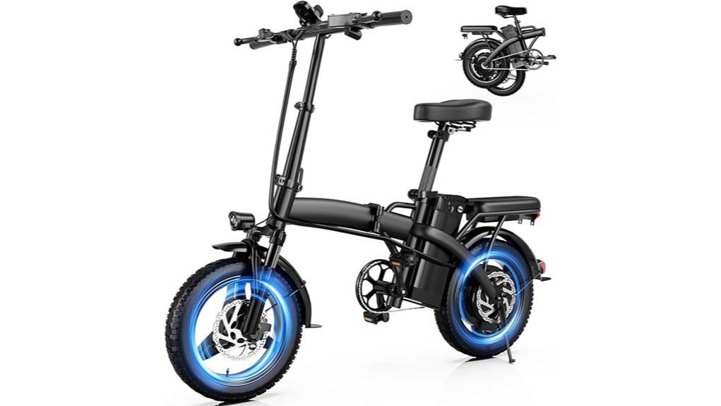 folding electric commuter bike