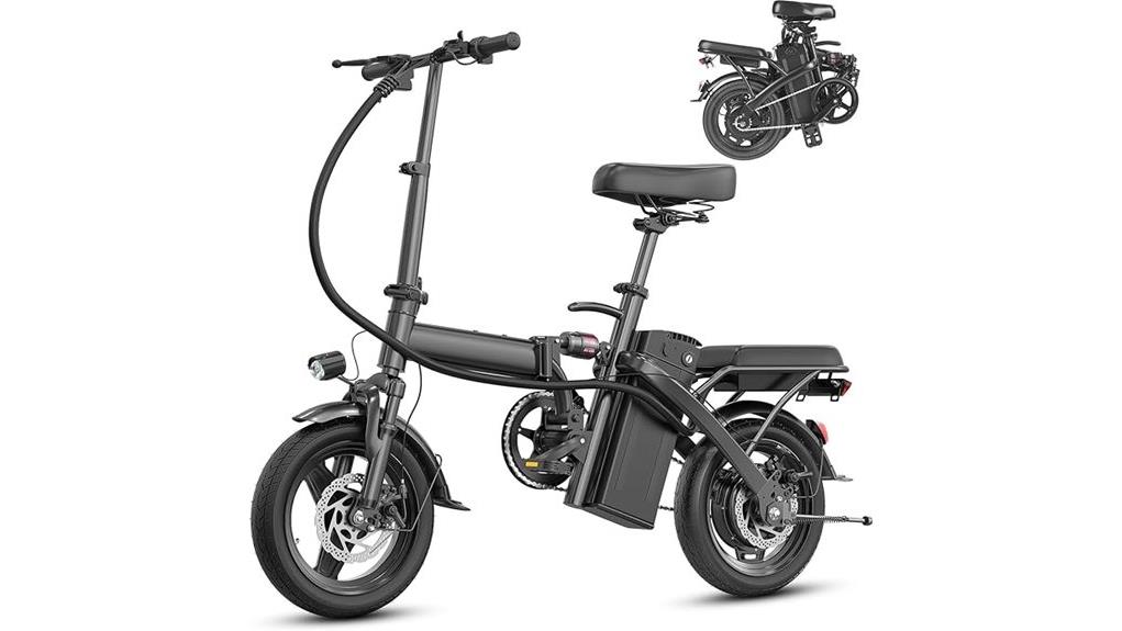 folding electric commuter bike