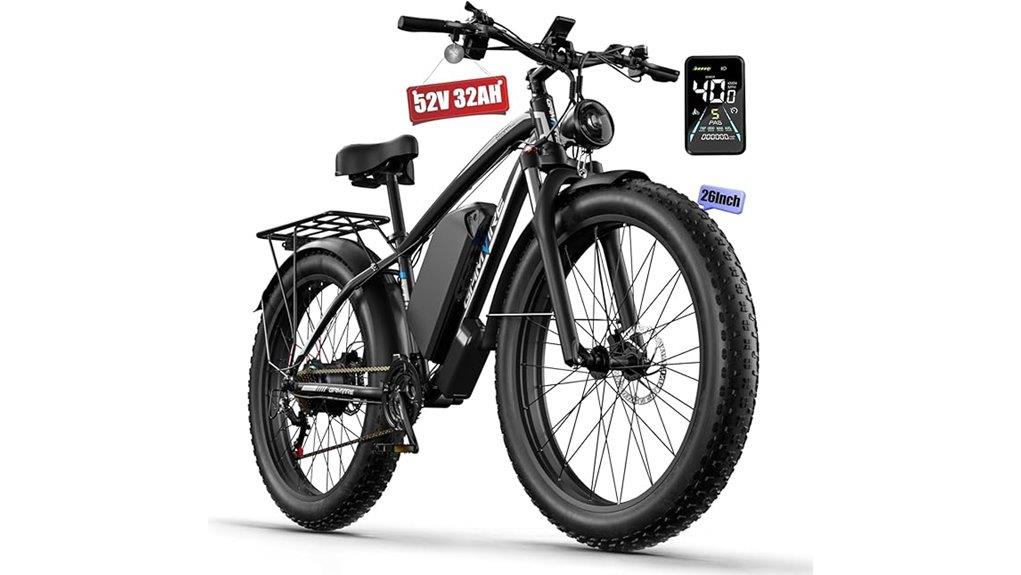high power 52v 2500w ebike