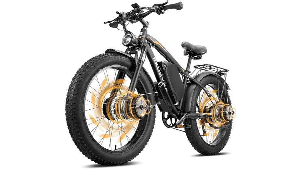 high power dual motor e bike