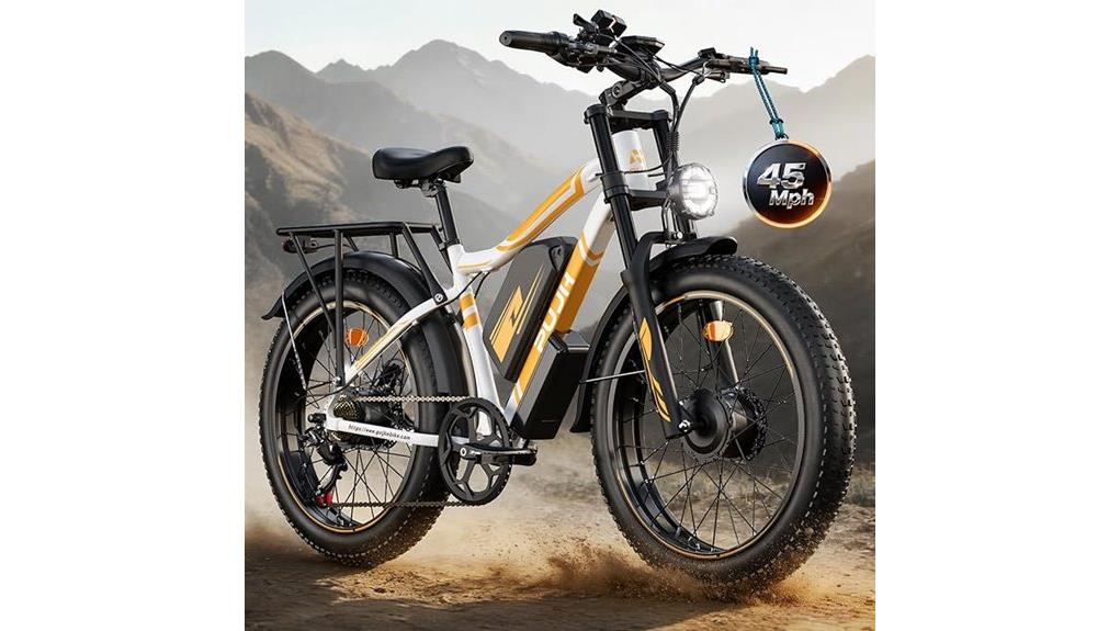 high powered dual motor e bike