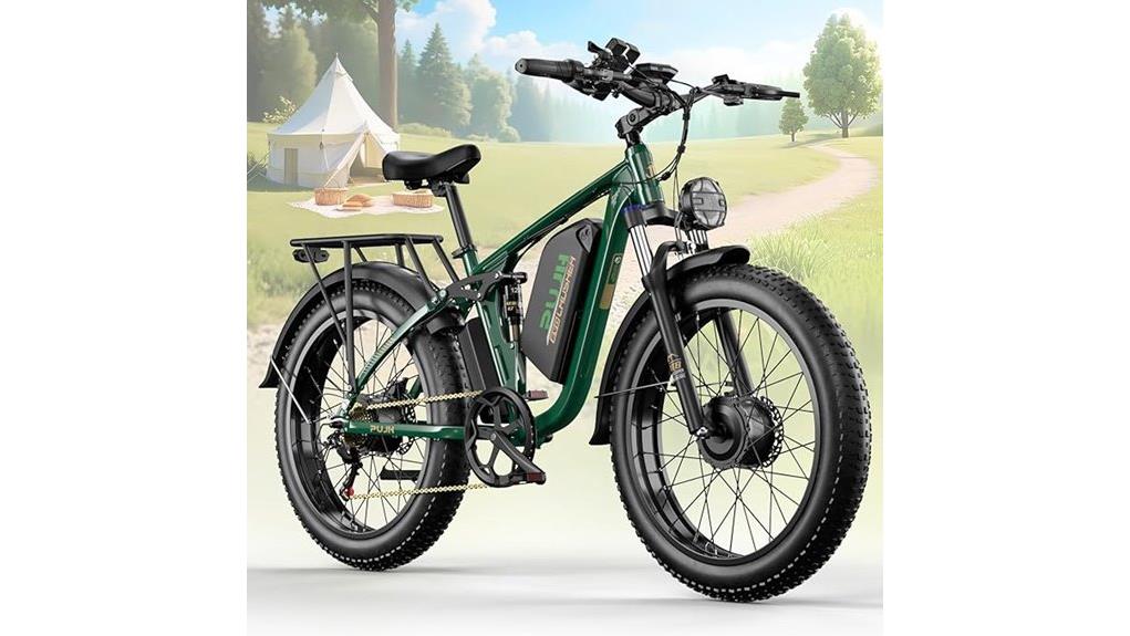 high powered dual motor ebike