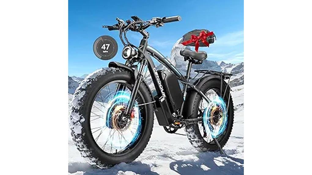 powerful 6000w 52v dual motor