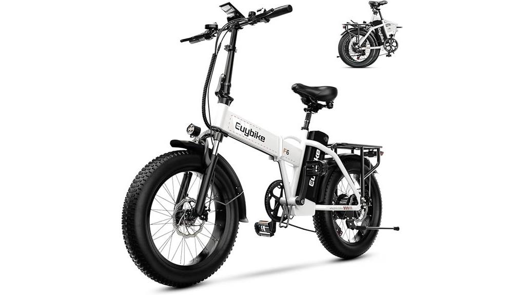 powerful compact folding e bike