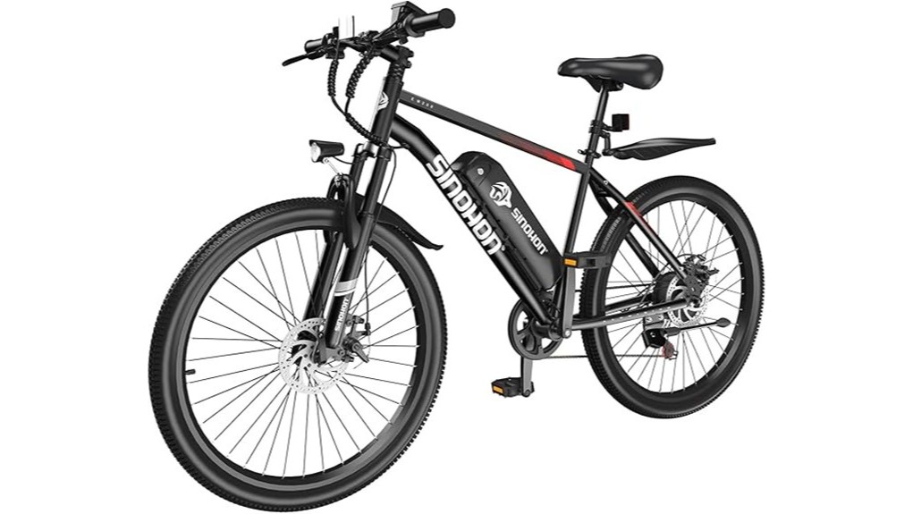500w versatile commuter e bike