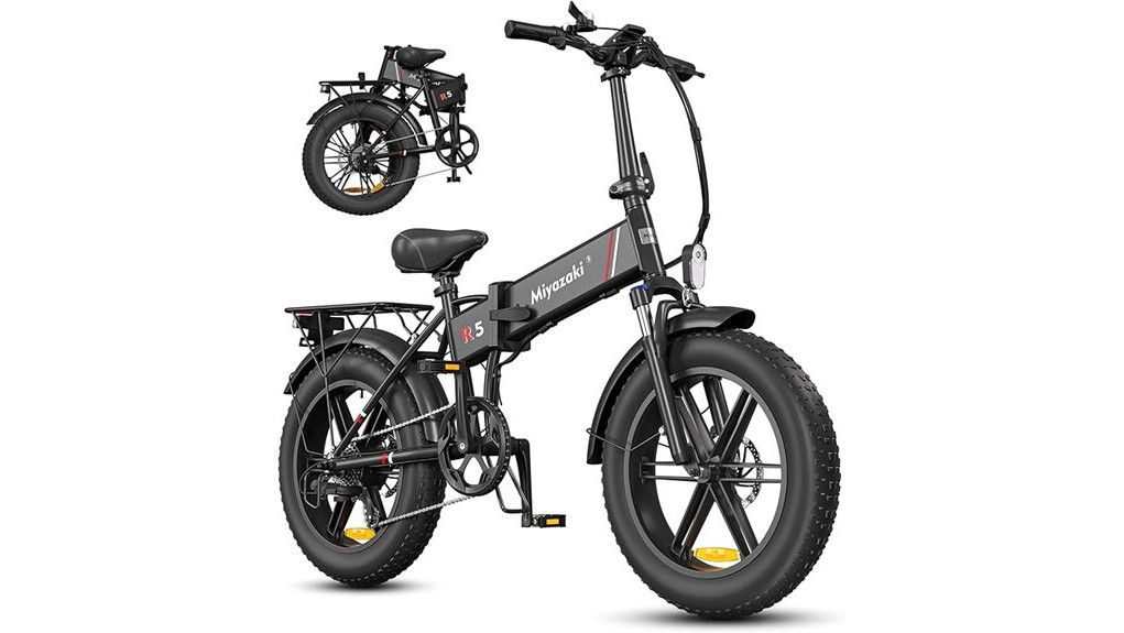 compact powerful foldable commuter bike