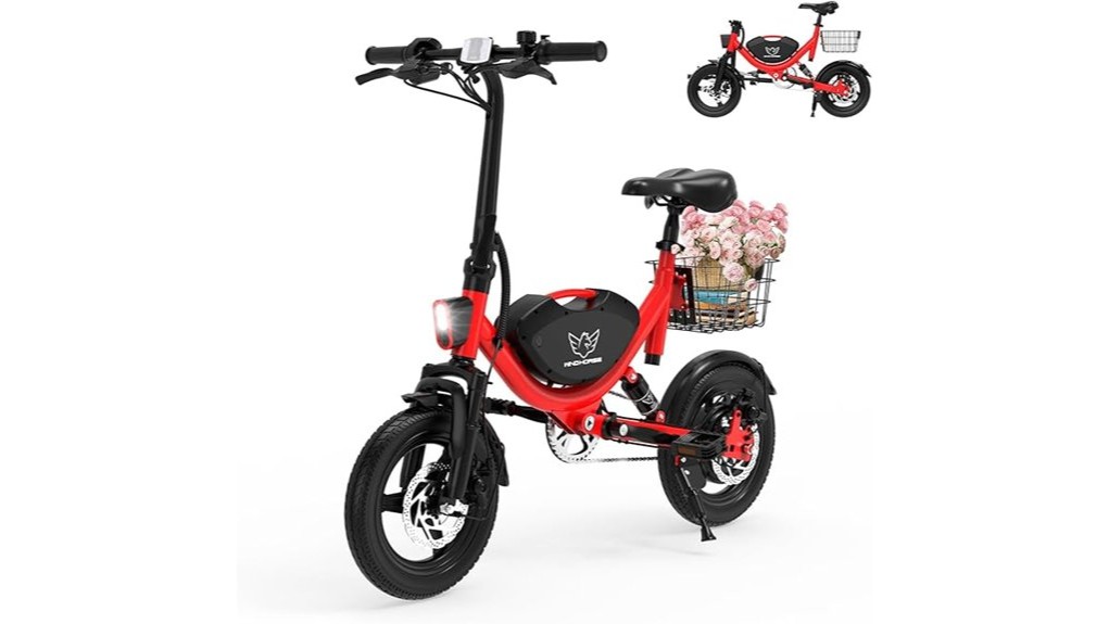 folding electric commuter bike