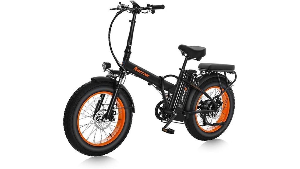folding fat tire electric bike